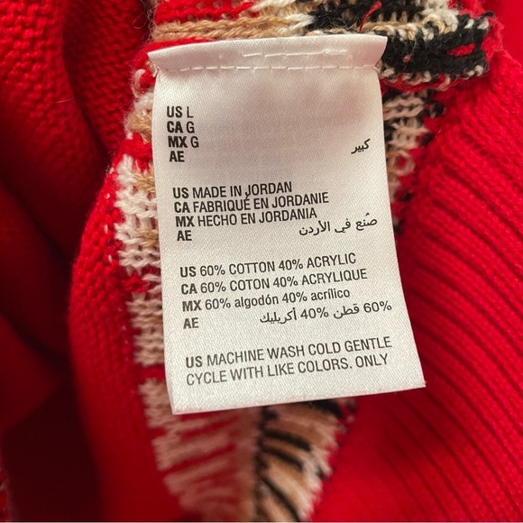 Charter Club Fair Isle Sweater size Large - Picture 5 of 7